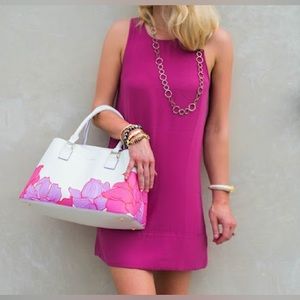 Vera Bradley NWT Paradise Floral Emma Satchel and Matching Georgia Wallet.